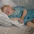 Portrait de son fils Carl Chadwick.