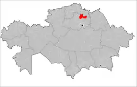 Localisation de District d'Enbekchilder