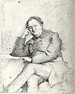 Portrait de M. Engel Dollfus (1881), lithographie.
