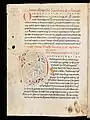 Engelberg, Stiftsbibliothek, Cod. 19, fol. 3v, Homiliae S. Gregorii papae super Ezechielem prophetam