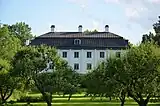Le manoir du côté du jardin