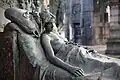 La morente (la mourante), monument famille Casati, cimetière monumental de Milan.