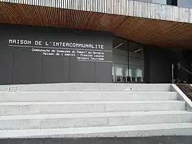 Entrée de la CCMV à Villard-de-Lans
