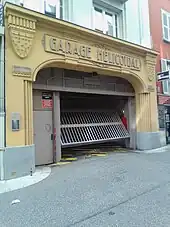 fermeture de la porte du garage