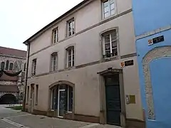 No&nbsp;1 : maison canoniale de Madame de Crèvecoeur (1778-1791)