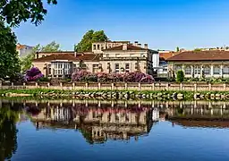 La maison romaine vue depuis la Moselle