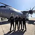 L'équipe de mécaniciens de l'A400M Tactical Display