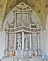 Épitaphe pour Heinrich et Katharina von Hoym (1571) à l'église Saint-Sixte d'Ermsleben