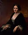 Portrait d'Erwine-Sophie Tascher de la Pagerie, comtesse Ferdinand-Adalbert de Waldner de Freundstein.