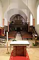Vue intérieure de l'église.