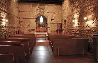 L'intérieur.