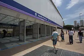 Entrée de la station.