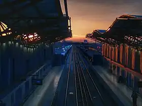 Quai de la station.