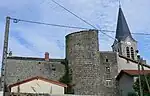Vestige des fortifications.