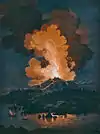 Eruption de 1766 par Jean-Baptiste Chapuis