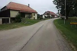 Entrée du village.