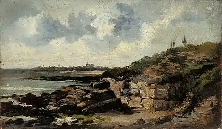 Paysage côtier, Le HavreGalerie nationale de Finlande