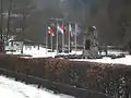 Trois frontières : tripoint Allemagne-Luxembourg-Belgique(bornes no&nbsp;52 en pierre)