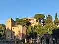 Monte Caprino : l'ancien "Granarone", ancien siège de l'Institut archéologique germanique