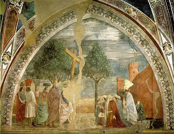 Arezzo, fresque de Piero della Francesca (basilique San Francesco)