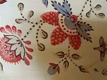 Exemple de motif d'indienne