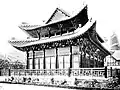 Pavillon coréen à l'exposition universelle de 1900