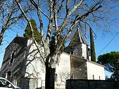 L'église Saint-Martin.