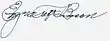 Signature de Ezra Taft Benson