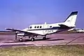 Beech King Air F-GATR de Lucas Aviation Transport en 1982 à Coventry Airport