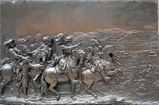 La Conquête de la Franche-ComtéLe Roi et Vauban au siège de Besançon .