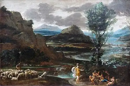 Herminie chez les bergers (1622-1625)Musée du Louvre.