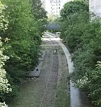 Gare de Ménilmontant.
