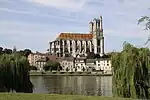 La façade nord rénovée en 2012