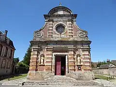 L'entrée sud-est.