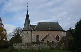 Vue générale de la façade sud