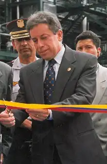 Fabián Alarcón1997-1998