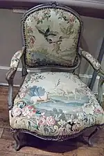 Fauteuil Louis&nbsp;XV.