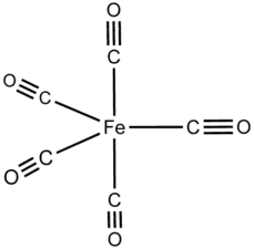 Pentacarbonyle de fer.