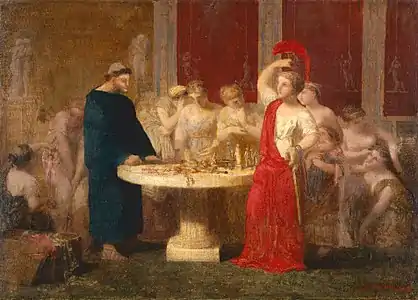 Femmes romaines, musée d'art et d'histoire de Saint-Brieuc.