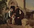 À la porte du couvent (1846)