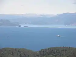 Vue sur le fjord