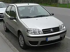 Fiat Punto II Phase 2, 3&nbsp;portes.
