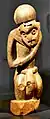 Personnage. XVIIIe – XIXe&nbsp;siècle. Bois, clous de fer. Museum Rietberg