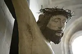 Christ en Croix de Ligier Richier (XVIe&nbsp;siècle).
