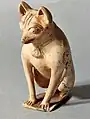 Figurine de chien assis (Ier&nbsp;siècle)