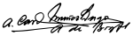 Signature de Aníbal Muñoz Duque