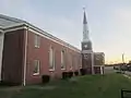 L'église baptiste.