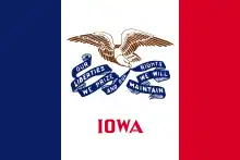 Drapeau de Iowa