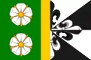 Drapeau de Kožušany-Tážaly