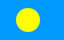 Drapeau des Palaos